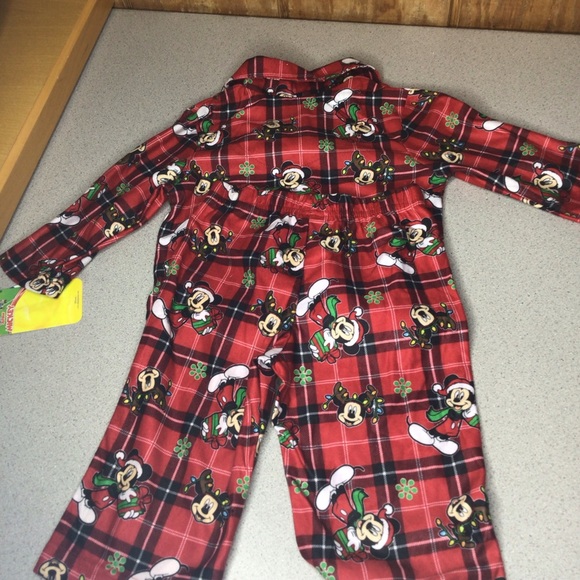Mickey Mouse Christmas flame resistant size 18mo. - Picture 2 of 7